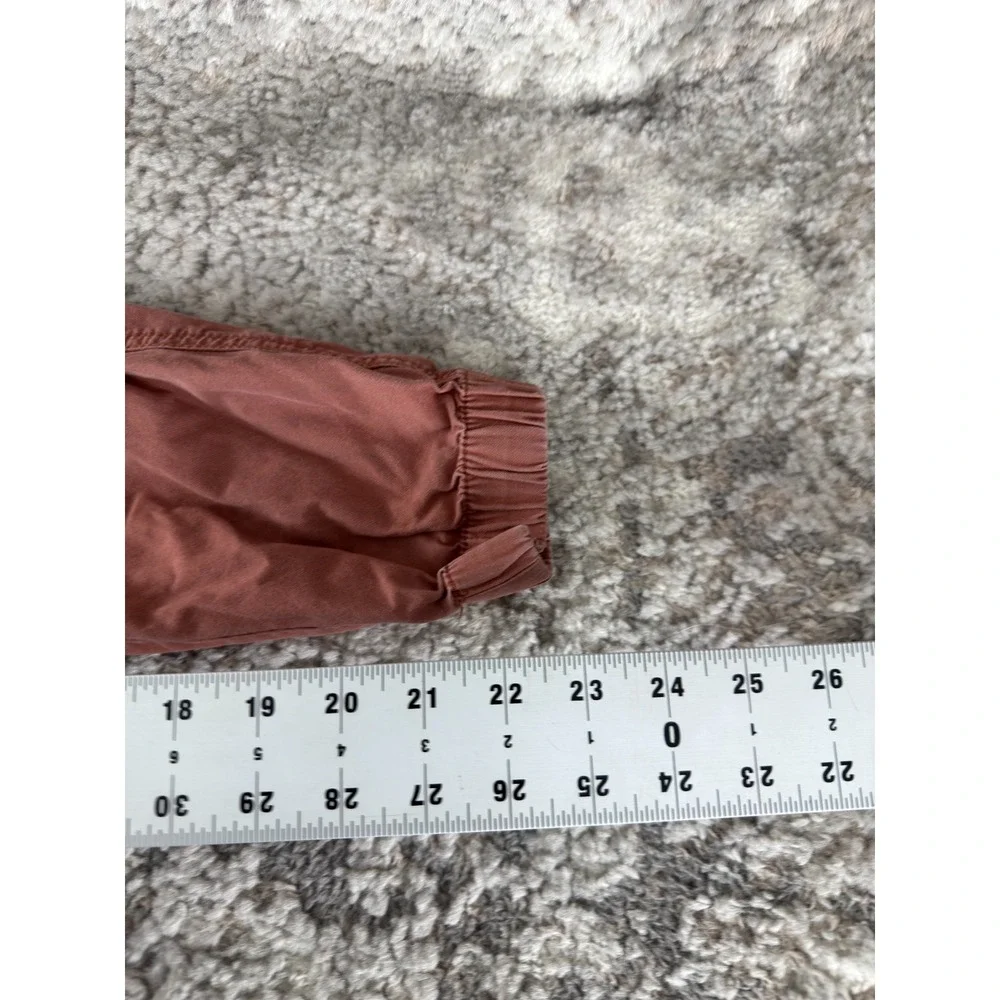 H&M Boys Size 12 Stretch Waist Cargo Athleisure Outdoor Pants Red‎ Casual